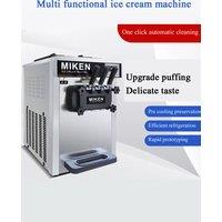 Commercial Ice Cream Machine,Large Output Yield, Single Flavor Countertop Soft Serve Ice Cream Maker,Shortage Alarm