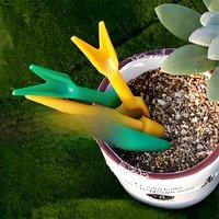 2 Pcs Gardening Tools Move Succulents Or Plant Seedlings & Flower Pots Hit Small Caves