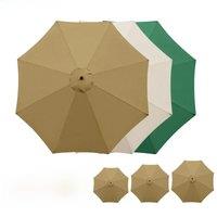 Replaceable Parasol Top Cloth Garden Patio Canopy Parasol Cover Shade Rainproof Banana Umbrella
