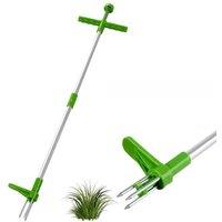 Garden Weed Collector Weed Killer, Double Section Split Aluminum Tube Manual Weed Removal, Wild Vegetables Gardening Tool ?????