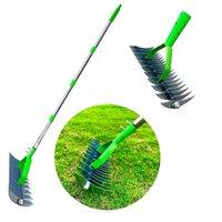 Lawn Rake Garden Thatch Rake Multifunctional Lawn Trimming Rake Garden Garden Soil Rake Garden Gardening Tools Rastrillo Jardn