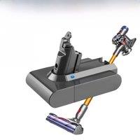 For Dyson V6 Battery Charger 21.6V 12800mAh for Dyson V6 Vacuum Cleaner DC58,DC59,DC62,650,770,880,SV03,SV04,SV05,SV06,SV07,SV09