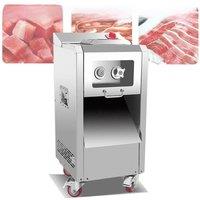 Stainless Steel 400kg/h Meat Slicer Electric 110V 220V 2.5-21mm Meat Cutter Commercial Meat Cutting Machine