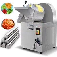 Vegetable Cutting Machine Electric Potato Cutter Onion Slicer Machine Commercial Automatic Vegetable Cutter
