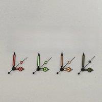 High Quality Watch Pointer Green/blue-green Glow Suitable for N H35/NH36 Sports Watch Pointer Watch