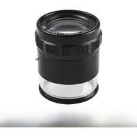 10x high-definition magnifying glass with led light, portable desktop cultural play, coin appraisal, printing dot with scale, 10