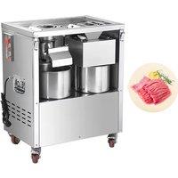 Automatic Meat Grinder, Food Processing Machine, Commercial Electric Meat Cutter, Vegetable Shredder