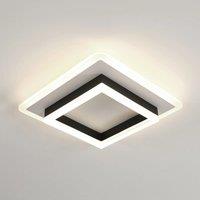 Square LED Ceiling Light Flush Mount, 30W LED Lamp Fixture for Bedroom, Kitchen,Entryway Lighting (Neutral White, 4000K)