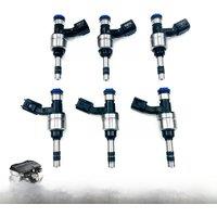 6Pcs Set Fuel Injector For Buick Cadillac Chevrolet Captiva GMC 3.0L 3.6L 2012-2016 Auto Car Accessories OEM 12634126 12629927