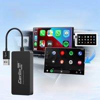 CarlinKit Android Auto USB Dongle Wireless CarPlay Adapter For Android Car Support Spotify Waze Map Phone Mirrorlink Car Radio