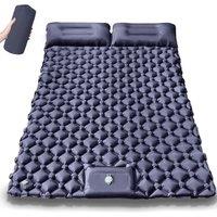Outdoor Sleeping Pad camping tent Air Mat for Travel Backpacking Hiking Double Inflatable Mattress