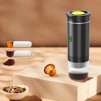 Portable Wireless Electric Espresso Coffee Machine For Travel &Car &Home Camping Coffee Maker 3-in-1 Capsule Powder Coffee Maker