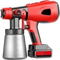 Electric Paint Gun Lithium Battery Small Rechargeable Household Latex Paint Spray Gun 분무기 Краскопульт Краскопульт Аккумуляторный