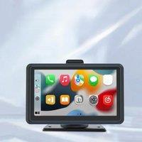 Universal 7 Inch Car Radio Portable Wireless Apple CarPlay Android Auto Stereo Multimedia Touch Screen Bluetooth Navigation
