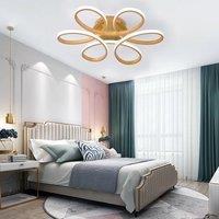 Voltsify Modern Acrylic Petal LED Semi Ceiling Light for Living Room Bedroom