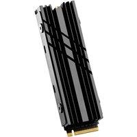 FinalCool IceSoul 01Pro M.2 2280 SSD heatsink, Double-Sided Heat Sink, with Thermal Silicone pad for PC / PS5 M.2 NVMe SSD