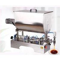 PBOBP Semi Automatic Pneumatic Liquid Honey Sauce Cream Wax Filler Filling Machines Plastic Bottle