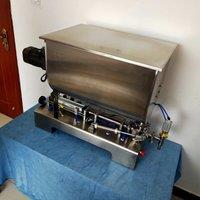 PBOBP Semi Automatic Pneumatic Liquid Paste Honey Filling Machine For Spout Pouch Bottle Filling