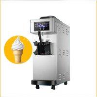 2025 New High Quality Full-Automatic Soft Ice Cream Machine Small Desktop Chocolate Cone Sundae Machine