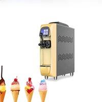 Small Desktop Single Flavor Soft Ice Cream Machine Multifunctional Frozen Yogurt Machine