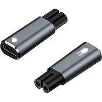 LISI 5V Type-C Shaver Adapter Charging Converter for Philips One Blade QP2724 QP2834 QP1924 QP1324 with Charging Indicator