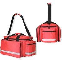 Portable Outdoor First Aid Medical Bag Multi-pocket Large Storage Nylon Isolation Emergency Cross Bag for Sports Travel