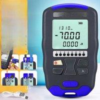 AUA-DC70 Optical Power Meter 4 in 1 Multifunction Fiber Network Cable Tester Visual Fault Locator
