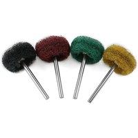 20Piece Abrasive Buffing Polishing Wheel Set for Rotary Tools Scouring pad Mini Brush Polishing kit with 3mm Shank