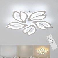 DimmableLED Ceiling Light,45W Flower Chandeliers Ceiling Light with Remote Control Colour Changing