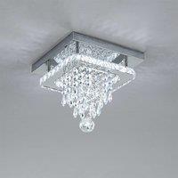 Voltsify Modern Crystal Ceiling Light with Droplets for Living Rooms, Bedrooms and Nurseries
