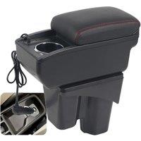 Car Honda City GM6 Armrest box central content store case console storage elbow support rest arm
