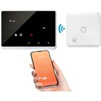 Tuya RF WiFi Smart Thermostat Temperature Controller for Gas Boiler Water Heating Wireless WiFi Thermostat Work with Alexa Googe