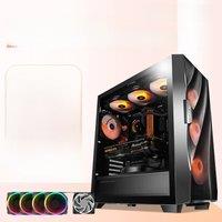 Antec DF800 FLUX PC Case Glass Desktop Computer Case ATX Mid Tower Water Cooled Side Transparent Computer 5 PCS ARGB Fans PC???