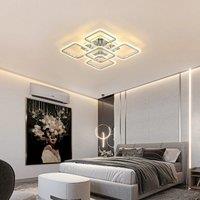 LED Ceiling Lamp,5 Square Dimmable Ceiling Light 74W,Ceiling Lights Fixtures with Remote Control for Office,3000K-6500K