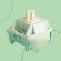 Akko Cilantro Tactile Switches Deep Clack Early Bump 58gf Tactile Force 3.5mm Travel 5 Pin Pre-lubed for Mechanical Keyboard