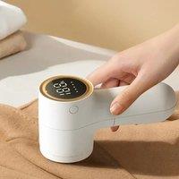 5 Gear Rechargeable Electric Lint Remover for clothing 8w High-power Digital Display Pellet Remover Clothes Shaver Fabric Shaver