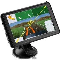 Car 2025 2D and 3D mode navigation 5 inch high definition vehicle GPS navigator TFT touch screen satellite navigation 8GB 256MB