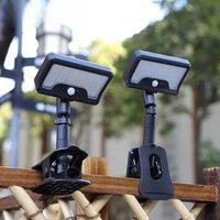 Solar Motion Sensor Outdoor Light, 360 Rotatable 4 Lighting Modes, Weatherproof, Multiple Mounting Lighting,for Outdoor Securit