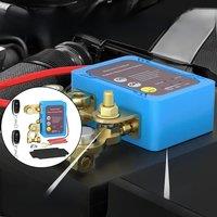 12V Battery Master Disconnect Switch, Battery Master Switch with Remote, Heavy Duty Car Battery Kill