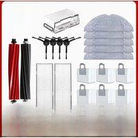 Roborock S8 Pro Ultra、S8+、S8 Robot Vacuum Spare Parts Main Side Brushes Mop Cloths HEPA Filters Dust Bags Accessories