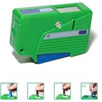 Optical Fiber End Face Cleaning Box Fiber Wiping Tool Pigtail Cleaner Cassette Ftth Optic Fiber