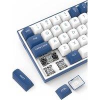 Redragon K717 PRO Custom QMK/VIA Gaming Keyboard, 61 Keys Wireless Programmable Mechanical Keyboard w/60% Compact Layout, Hot-Sw