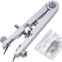 6825 Watch Pliers Watch Spring Bar Plier Tool Kit Tweezer Removal Strap With Screw Adjustment Length Size Replacement Repair