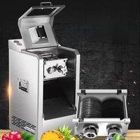 Electric Meat Slicer Stainless Steel 3mm Blades Meat Cutter Grinder Machine Auto Kitchen Home Appliance Commercial
