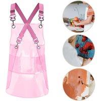 Fashion Barber Apron Oil Resistant Waterproof Home Aprons Unisex TPU for Kitchen Hair Salon Barber
