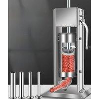 Automatic Stainless Steel Churros Maker Vertical Kitchen Sausage Filling Machine Filler Electric 10L 110v/220v