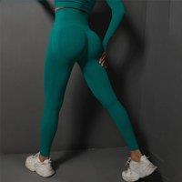 Seamless Leggings Sport Women Fitness Push Up Yoga Pants High Waist Hip-lifting Workout Running Scrunch Sportswear Gym Tights