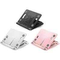 Universal Rotary Adjustable Foldable Laptop Stand - Portable Desktop Notebook Holder Tablet Bracket