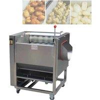 Professional Vegetable Fruit Brush Washing Machine Chili Potato Carrot Peeling Cleaning Machine