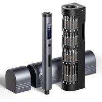 Precision Electric Screwdriver Set 66 in 1 Power Tool Kits Rechargeable Wireless Mini Small Bits Cordless Mobile Cell Repair New